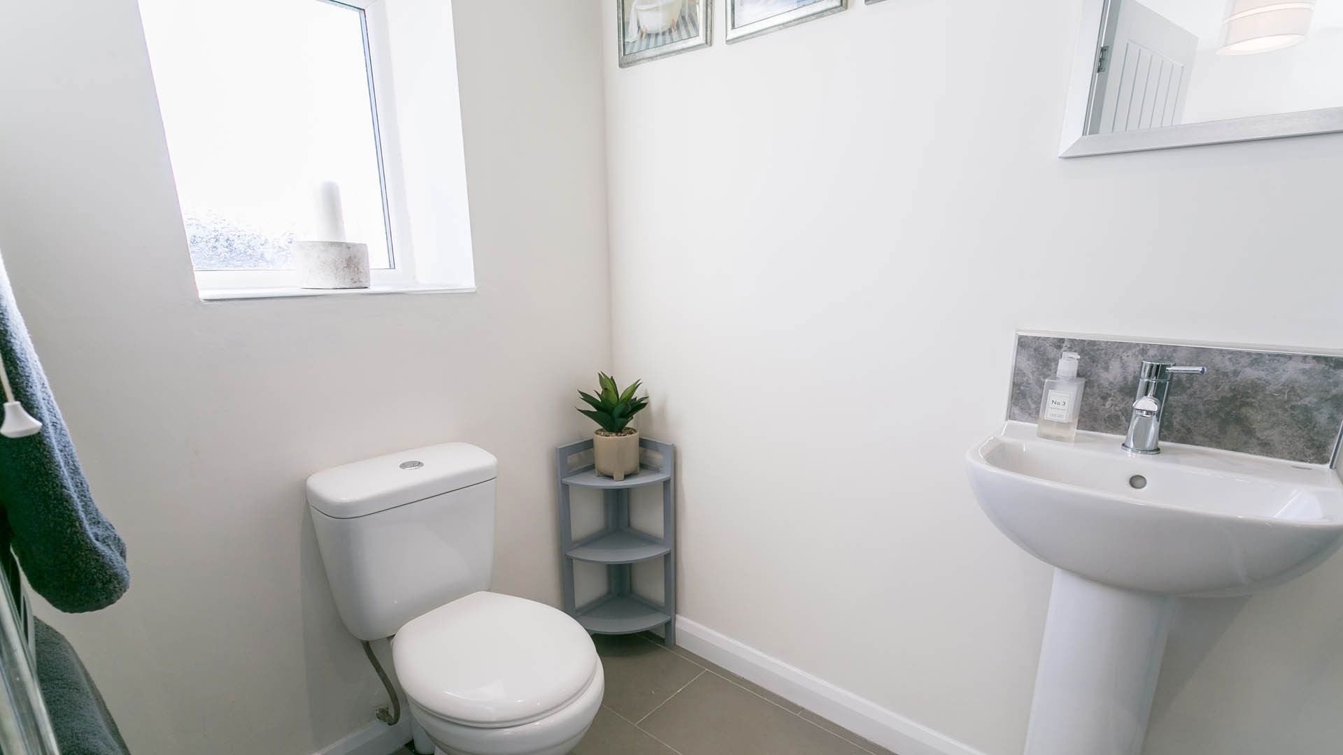 Ensuite shower room detail